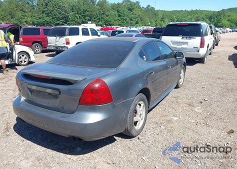 2004 Pontiac Grand Prix Gt2 from USA, damaged, VIN 2G2WS522041298029